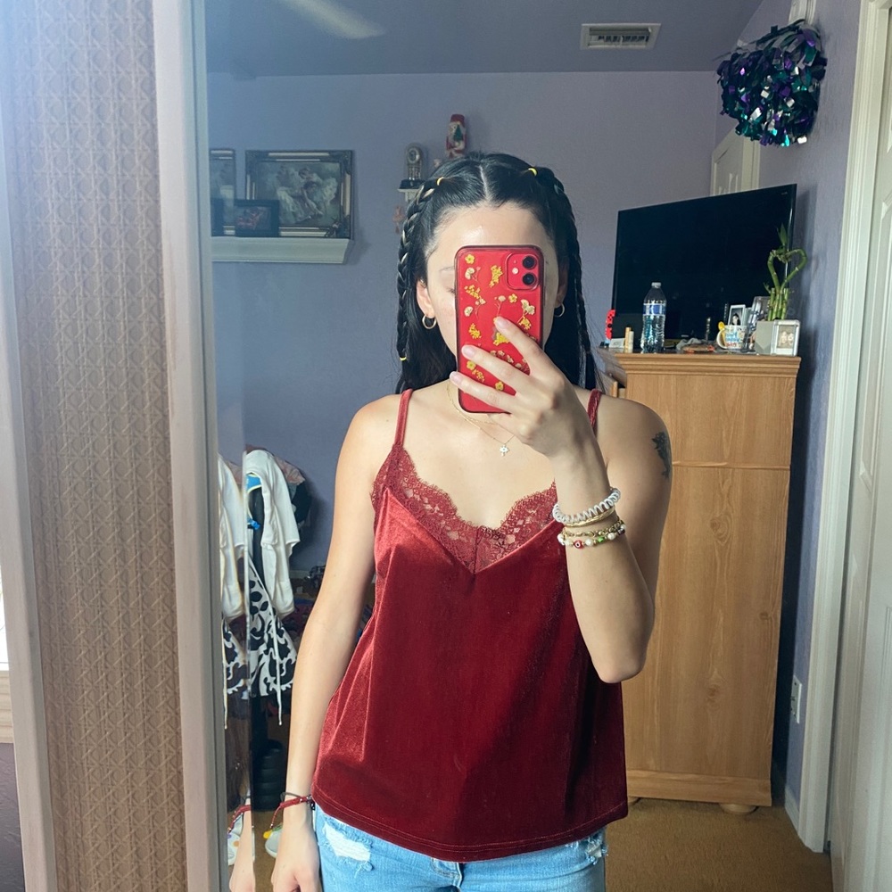 Forever 21 velvet top